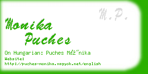 monika puches business card